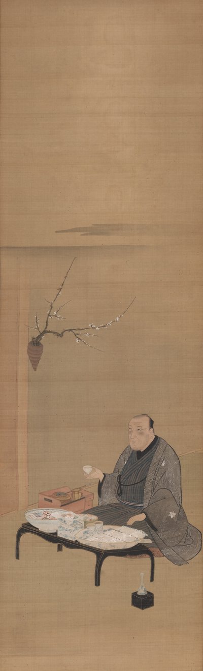 Ritratto di Kinokuniya Bunzaemon, XIX secolo da Utagawa Toyokuni