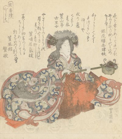 Segawa Kikunojô come Tomoe Gozen, c.1825-29 da Utagawa Toyokuni
