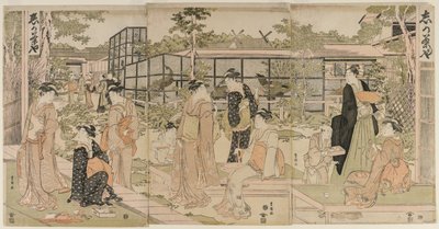 La casa da tè Shika da Utagawa Toyokuni