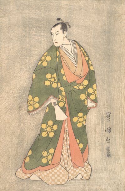 Bando Hikosaburo III nel ruolo di Sugawara no Michizane, ca. 1796 da Utagawa Toyokuni I