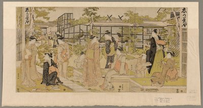 Kacho chaya da Utagawa Toyokuni I