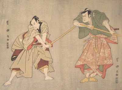 Scena da un dramma non identificato, ca. 1800 da Utagawa Toyokuni I