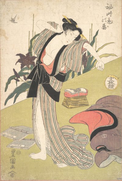 La prima visita del cuculo da Utagawa Toyokuni I