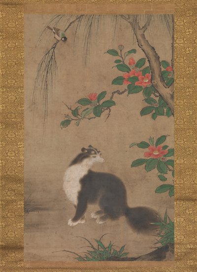 Gatto muschiato, seconda metà del XVI secolo da Uto Gyoshi