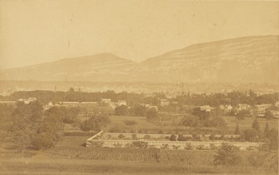 Ginevra, vista generale, dal Petit-Saconnex da V. Muzet