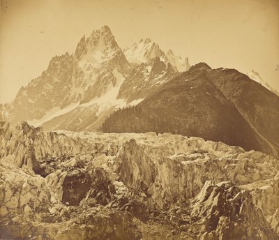 Il Monte Bianco (Alta Savoia), il Ghiacciaio del Bois e l