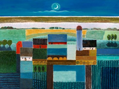 Fattoria di notte, 2022 da Vadym Vaskovsky