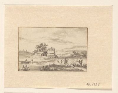 Paesaggio con fattoria da Valentijn (possibly)