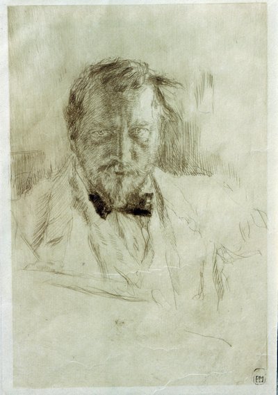 Autoritratto da Valentin Aleksandrovich Serov