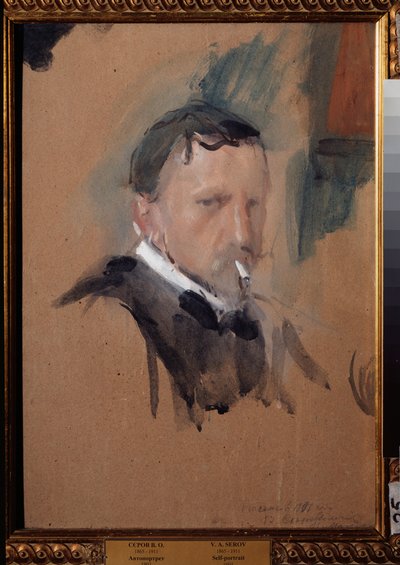 Autoritratto da Valentin Aleksandrovich Serov
