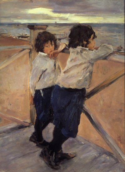 Bambini, 1899 da Valentin Aleksandrovich Serov