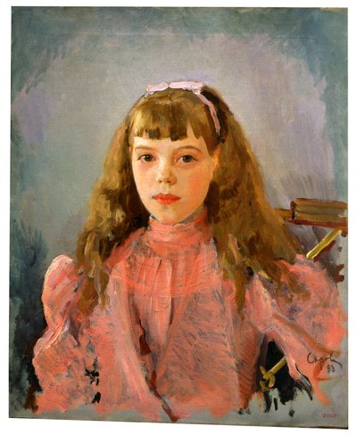 Ritratto della granduchessa Olga Alexandrovna di Russia, 1893 da Valentin Aleksandrovich Serov