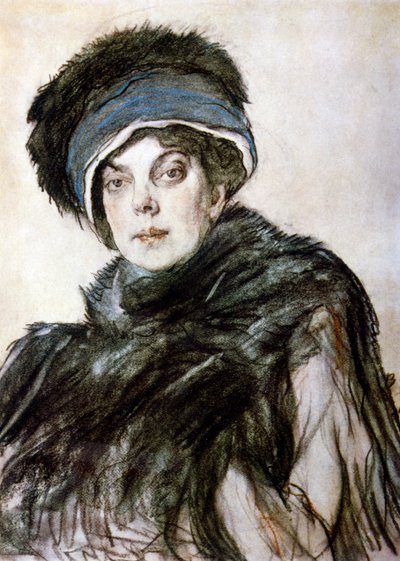 Ritratto della Principessa Olga Orlova da Valentin Aleksandrovich Serov