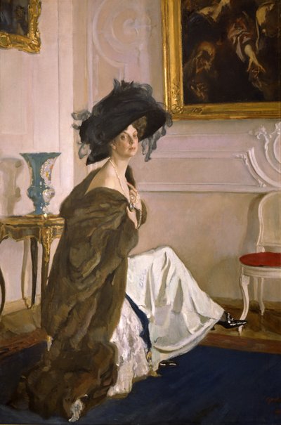 Ritratto della principessa Olga Orlova, 1911 da Valentin Aleksandrovich Serov