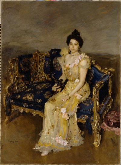 Ritratto di Sofia Botkina, 1899 da Valentin Aleksandrovich Serov