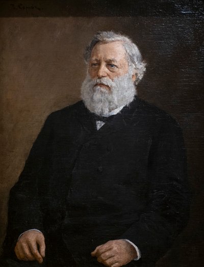 Ritratto di Timofei Savvich Morozov da Valentin Aleksandrovich Serov
