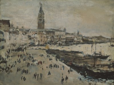 La riva degli Schiavoni a Venezia da Valentin Aleksandrovich Serov
