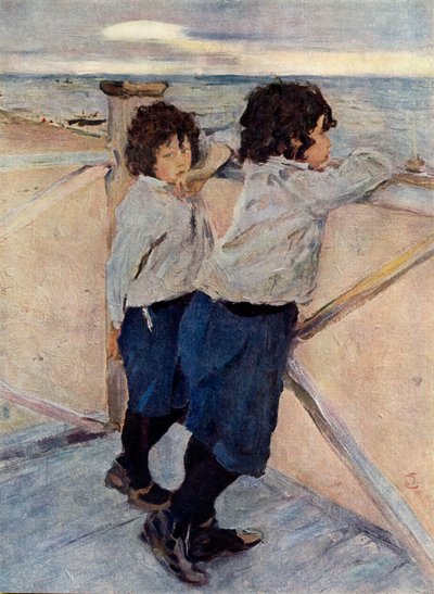Bambini, 1899, 1939 da Valentin Aleksandrovich Serov