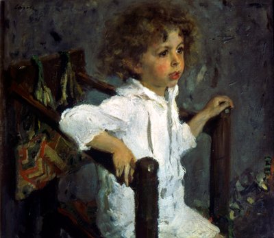 Ritratto di Mika Morosov da Valentin Serov