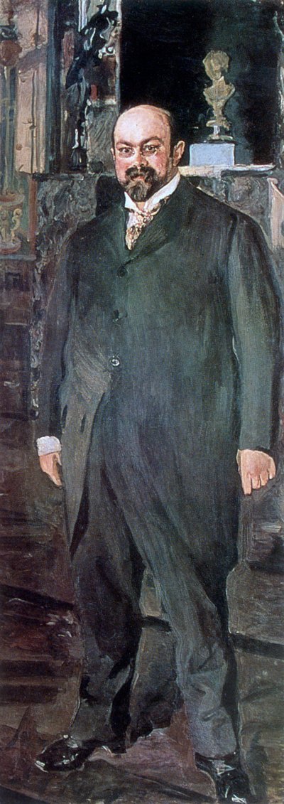 Ritratto di Mikhail Abramovich Morozov, 1902 da Valentin Serov