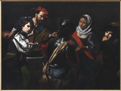 La chiromante da Valentin de Boulogne