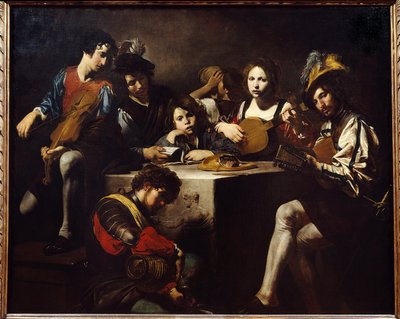 Il concerto in bassorilievo da Valentin de Boulogne