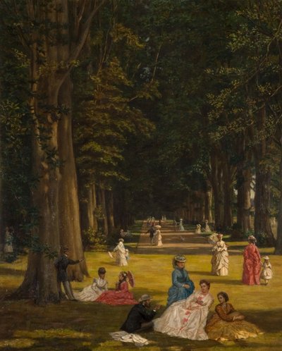 Il viale, Wildernesse, Kent da Valentine Cameron Prinsep