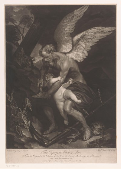 Il Tempo taglia le ali a Cupido da Valentine Green