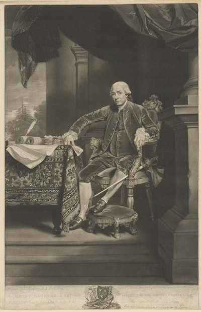 Henry Laurens da Valentine Green after John Singleton Copley