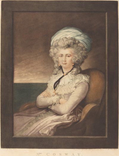 Maria Cecilia Louisa Cosway da Valentine Green after Maria Cosway