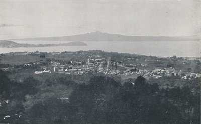 Porto di Auckland, 1924 da Valentine and Sons Ltd
