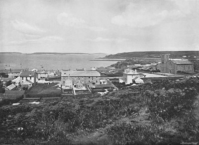 Hughtown, St. Marys, Isole Scilly, c1896 da Valentine and Sons Ltd