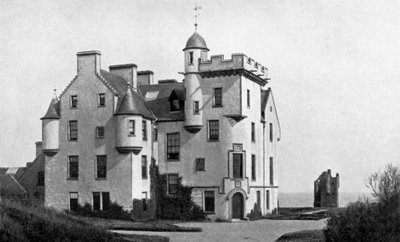 Castello di Keiss, Caithness, Scozia, 1924-1926 da Valentine and Sons Ltd