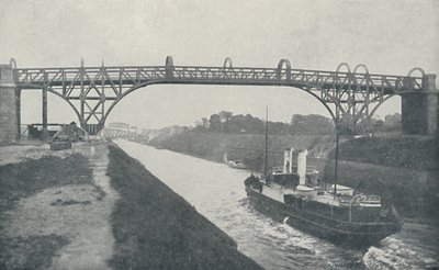 Canale di Manchester, 1910 da Valentine and Sons Ltd