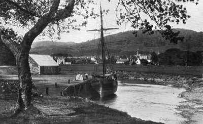 Il porto, Gatehouse of Fleet, Dumfries e Galloway, Scozia, 1924-1926 da Valentine and Sons Ltd