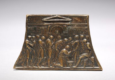 Cristo lava i piedi agli apostoli, 1500s da Valerio Belli