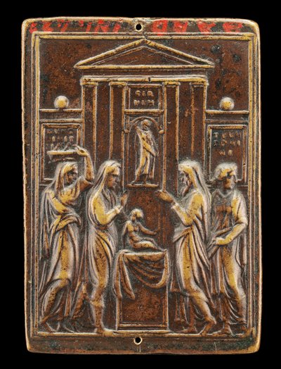 Presentazione di Cristo al Tempio [retro], c. 1530 da Valerio Belli