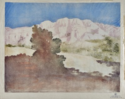 Vista del Monte Sacro da Valère Bernard