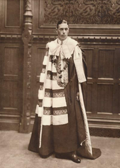 Il Duca di York in abiti della Camera dei Lord, 1920 da Vandyk