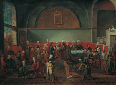 Cena al Palazzo in Onore di un Ambasciatore, 1720s da Vanmour