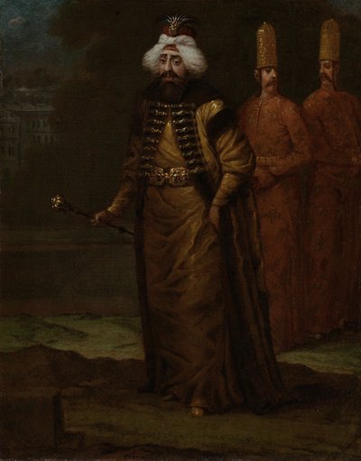 Sultano Ahmed III 1673-1736, c. 1729 da Vanmour