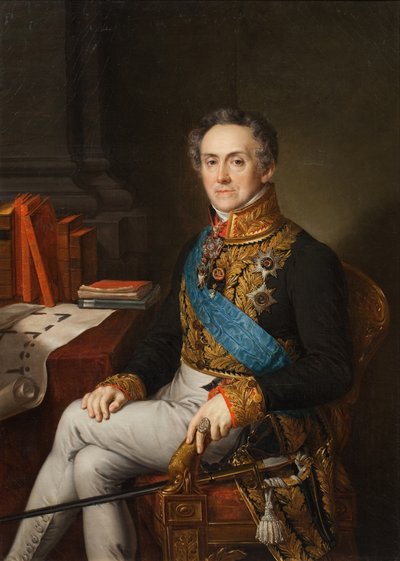 Ritratto di Ivan Vasilievich Tutolmin da Vasili Andreevich Tropinin