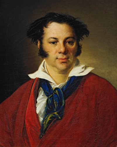 Ritratto di Konstantin Ravich, 1823 da Vasili Andreevich Tropinin