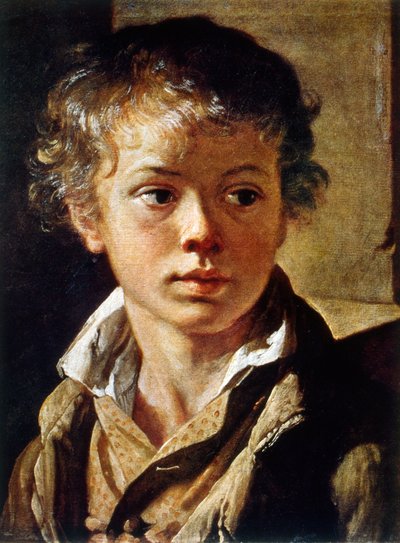 Ritratto di un ragazzo da Vasili Andreevich Tropinin