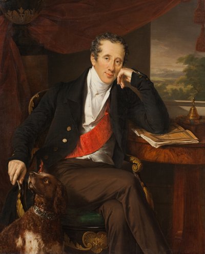 Ritratto del conte Nikita Petrovich Panin 1770-1837, 1830s da Vasili Andreevich Tropinin