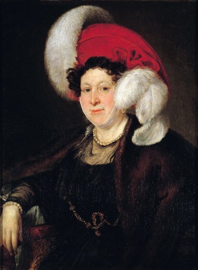 Ritratto della contessa Natalia Alexandrovna Zubova 1775-1844, nata Suvorova, 1834 da Vasili Andreevich Tropinin