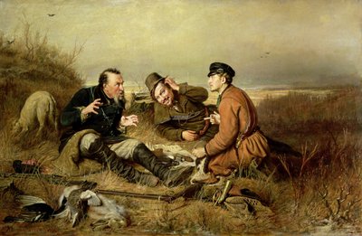 Cacciatori, 1816 da Vasili Grigorevich Perov