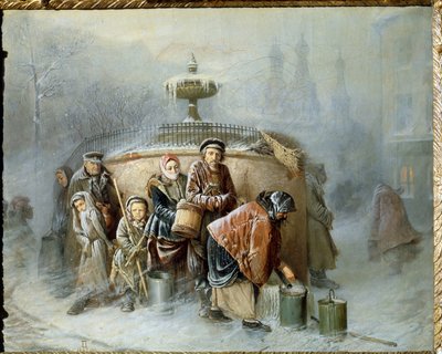 La coda alla fontana da Vasili Grigorevich Perov