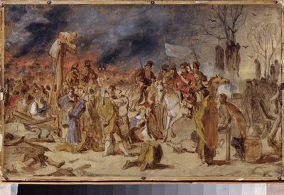 La rivolta di Pugachev nel 1773 da Vasili Grigorevich Perov
