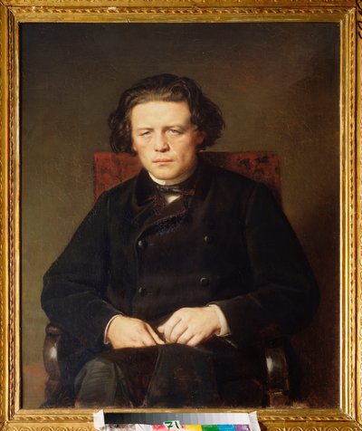 Ritratto di Anton Rubinstein (1829-1894) da Vasili Grigorevich Perov